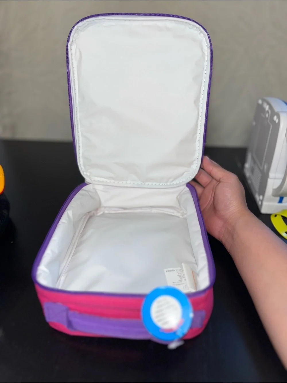 Y2K insulated Dora the Explorer Purple & Pink Kids Lunchbox